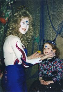 Faery Floss Face Painting in Sea Room - The Road that Led to The End